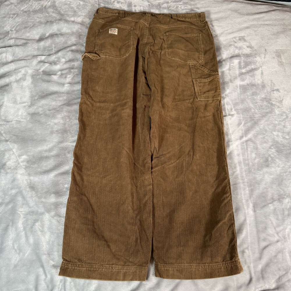 Vintage Old Navy Corduroy Carpenter Jeans Mens 40 (Fits 38x31) Baggy Wide Leg - Picture 2 of 10